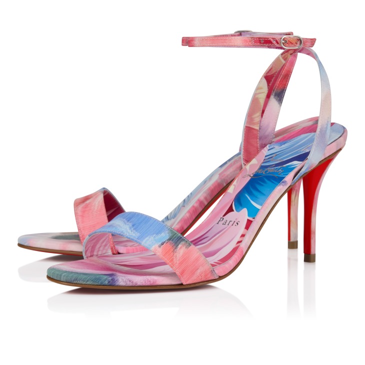 Sandales Louboutin – Colorées et ultra élégantes