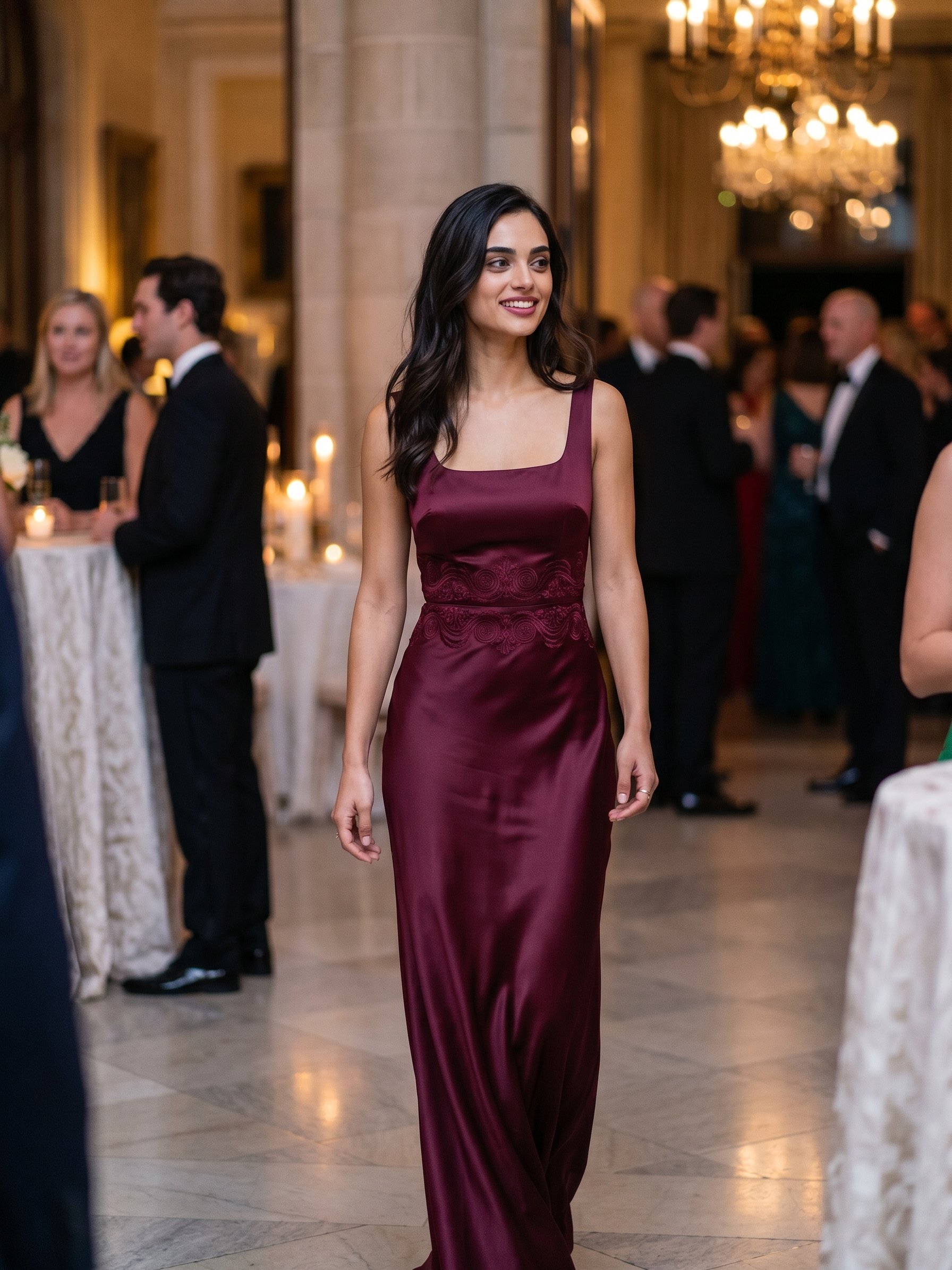 Robe Anissa Meddeb – Élégance fluide